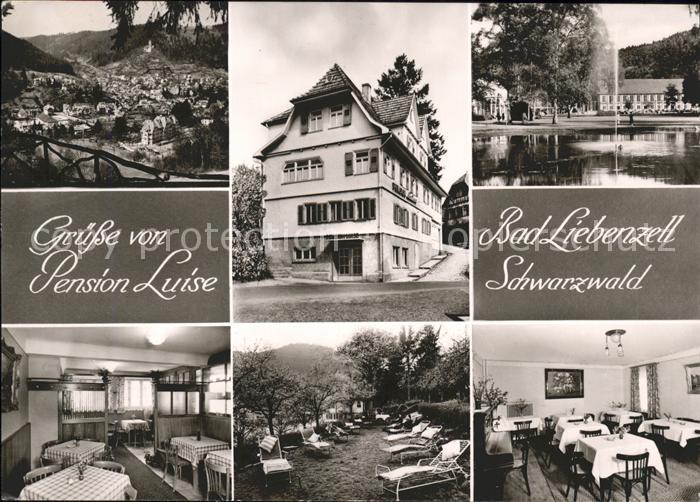 Bad Liebenzell Total Fontäne Pension Luise Details