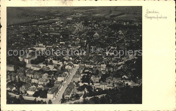 Landau Pfalz Fliegeraufnahme