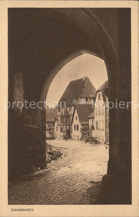 Dambach Haguenau Torbogen