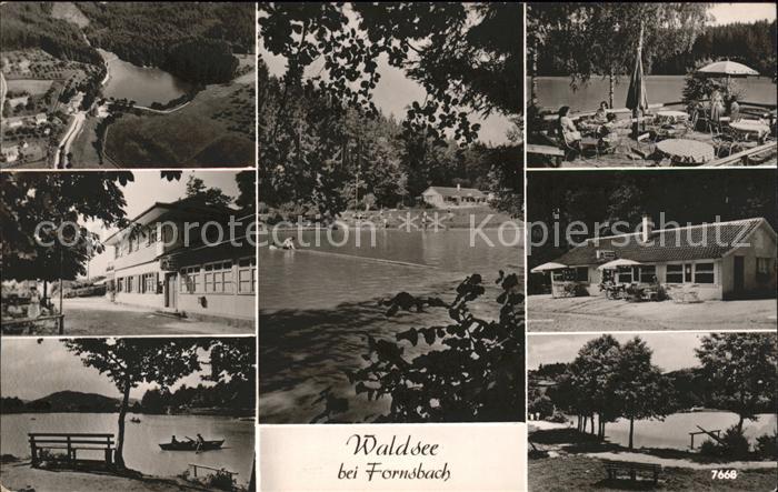 Fornsbach Cafe Restaurant Waldsee Terrasse