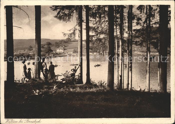 Fornsbach Partie am Waldsee Gasthaus Restaurant K