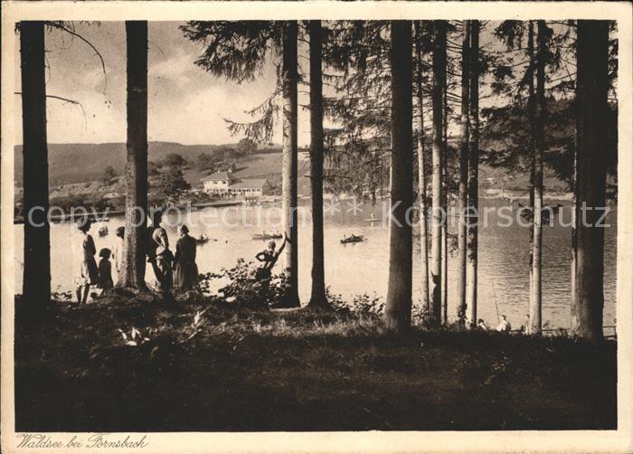 Fornsbach Partie am Waldsee Gasthaus Restaurant K