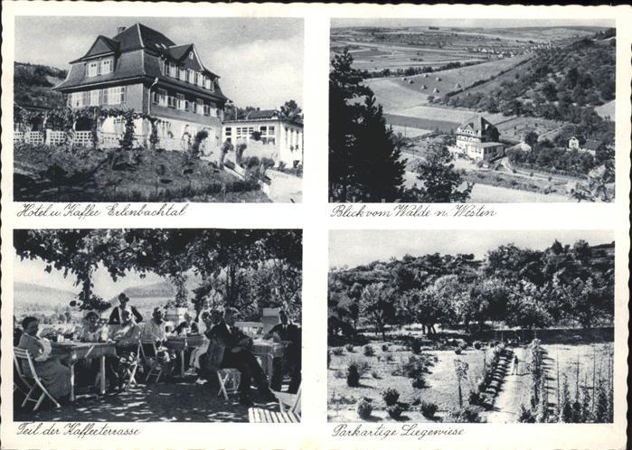 Bad Mergentheim Hotel Erlenbachtal Kaffeeterrasse Liege