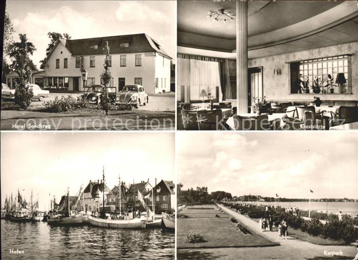 ECKERNFoeRDE Ostseebad Hotel Sandkrug Gastraum Hafen Kurpark