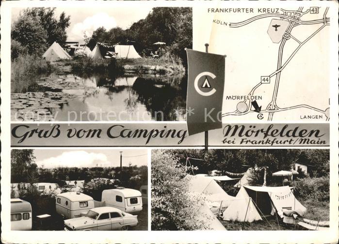 Moerfelden Campingplatz Lageplan