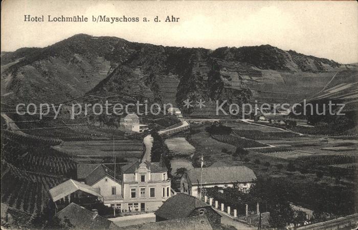 Mayschoss Gaststätte Hotel Lochmühle Ahrtal Weinb