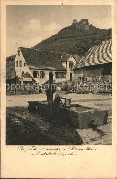 Bindersbach Brunnen Burg Trifels Reichsfeste