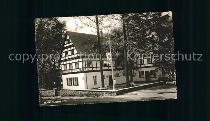 Hattgenstein Hotel Waldfriede