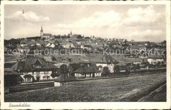 Baumholder Nahe Gesamtansicht Bahnhof