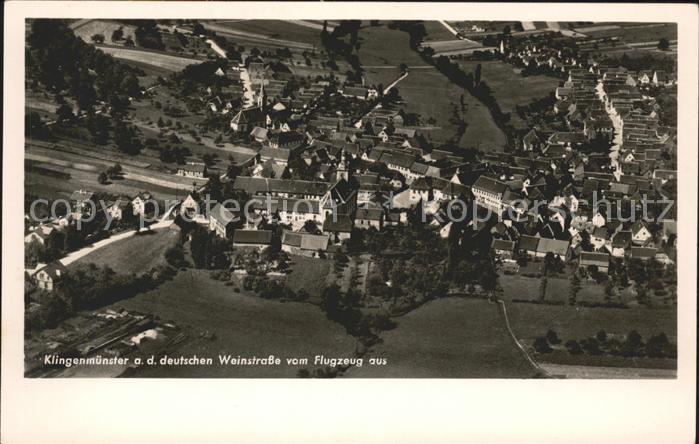 Klingenmuenster Fliegeraufnahme Straehle Bild Nr. 13017
