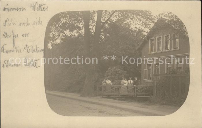 Ruestringen Wohnhaus Familienfoto