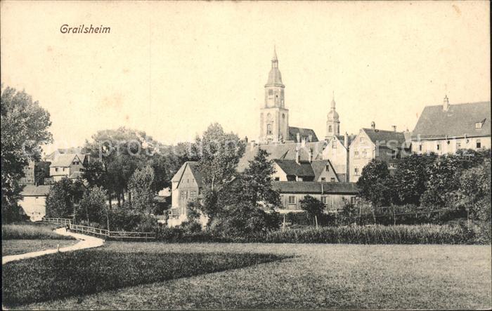 Crailsheim Blick zur Kirche