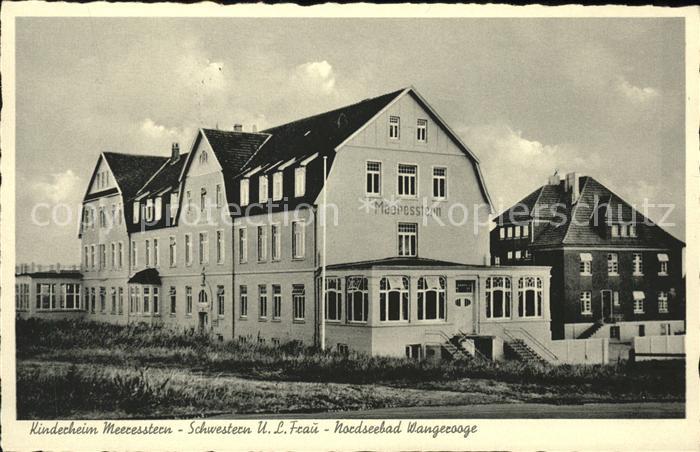 Wangerooge Nordseebad Kinderheim Meeresstern