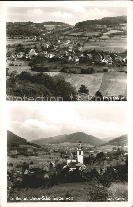 Unterschoenmattenwag Teilansichten Luftkurort