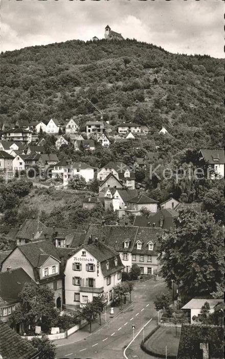 Weinheim Bergstrasse Teilansicht Gasthaus Rebstöckl Wachenbu