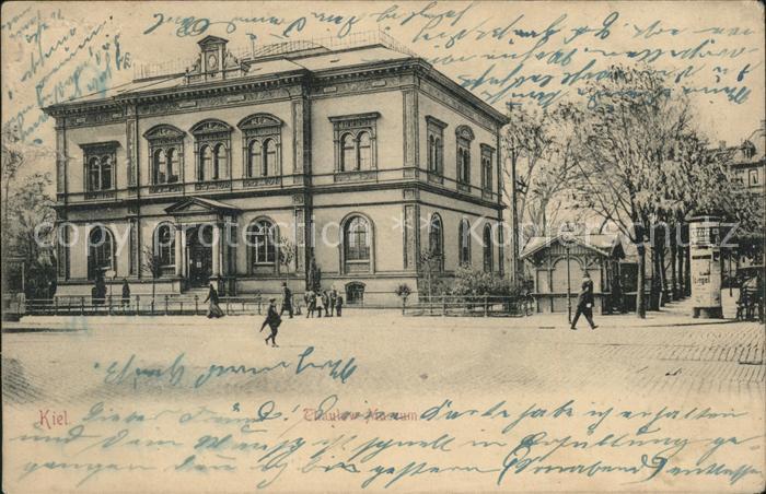 Kiel Thaulow Museum Litfass Säule