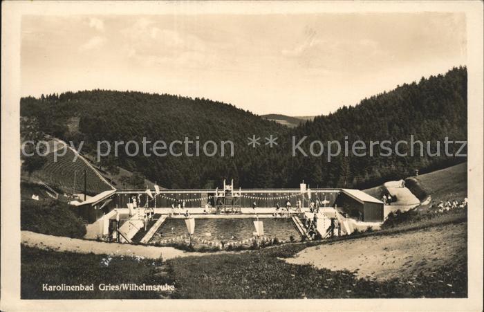 Gries Wilhelmsthal Karolinenbad Wilhelmsruhe Schwimmbad