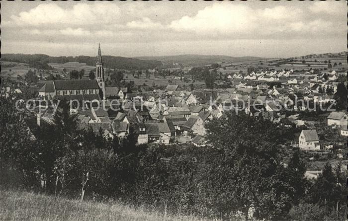 Waibstadt Gesamtansicht Kirche