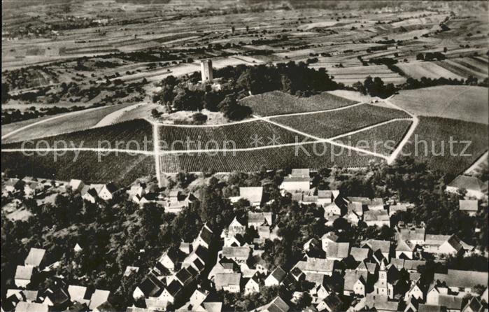 Weiler Sinsheim Fliegeraufnahme Burg Steinsberg