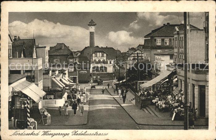 Wangerooge Nordseebad Zedeliusstrasse Restaurant Leuchtturm NZ4