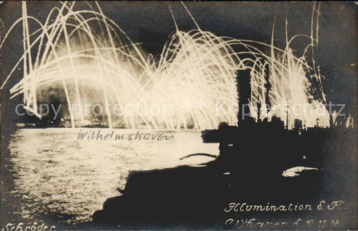 Wilhelmshaven CITY Illumination im Hafen