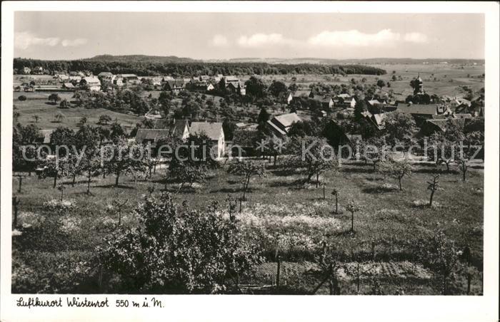 Wuestenrot Panorama Luftkurort