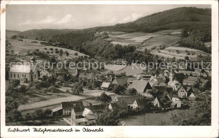 Heiligkreuzsteinach Gesamtansicht Odenwald