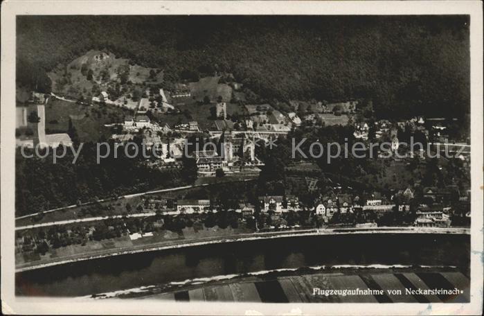 Neckarsteinach Fliegeraufnahme