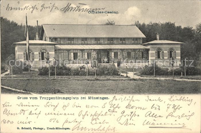 Muensingen Truppenübungsplatz Offizier Casino