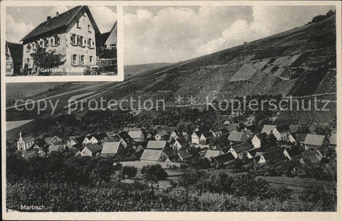 Marbach Gomadingen Gesamtansicht Gasthaus zum Adler