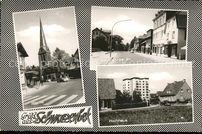 Schwarzenbek Kirche Lauenburger Strasse Hochhaus