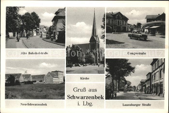 Schwarzenbek Bahnhofstrasse Compestrasse Lauenburger