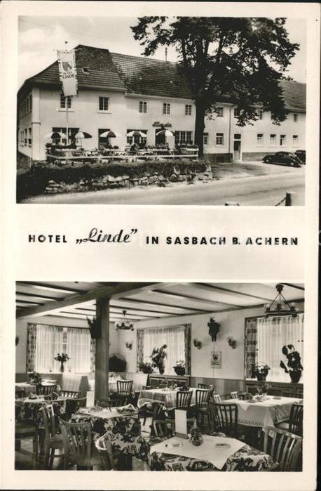 Sasbach Achern Hotel Linde Restaurant Terrasse