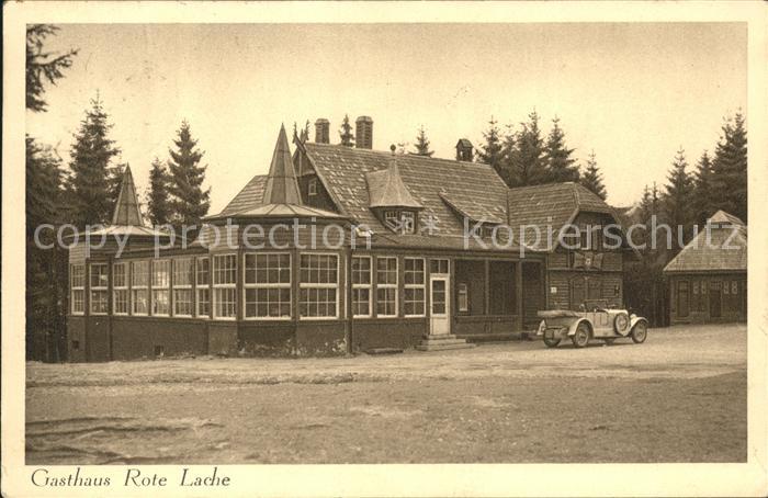 Forbach Baden Gasthaus Rote Lache Automobil