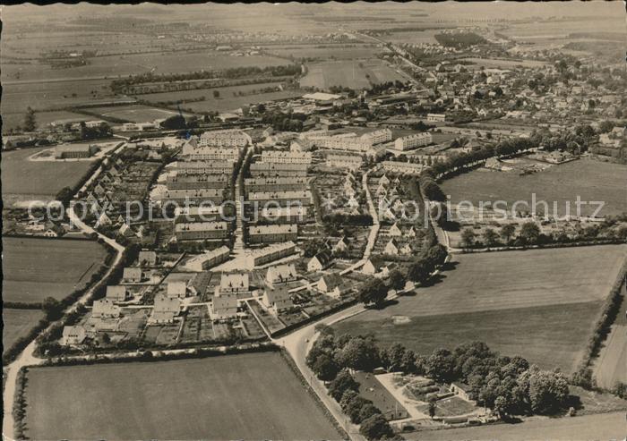 Kaltenkirchen Holstein Siedlung Wulfskamp des Bauvereins Fliegeraufnahme