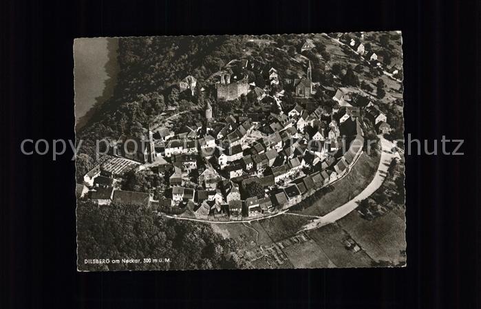 Dilsberg Fliegeraufnahme