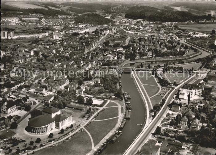 SAARBRueCKEN Saarland Fliegeraufnahme Azurbild Bruecke