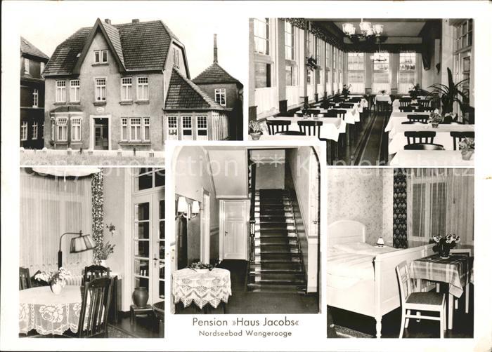 Wangerooge Nordseebad Pension Haus Jacobs