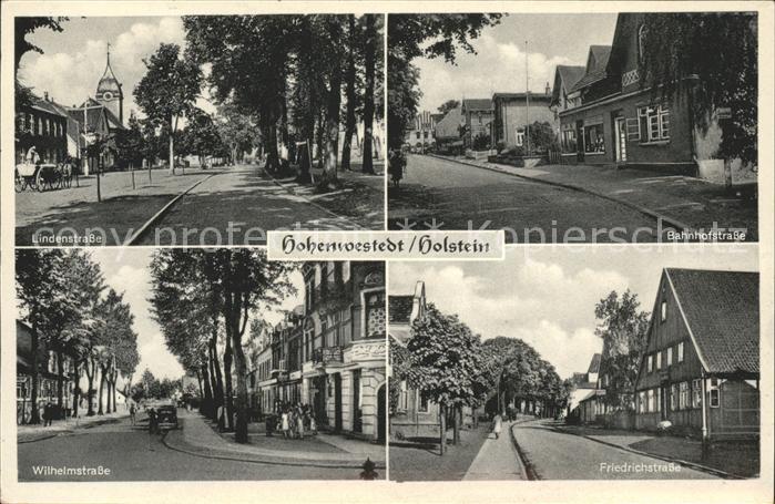 Hohenwestedt Lindenstrasse Bahnhofstrasse Friedrichs
