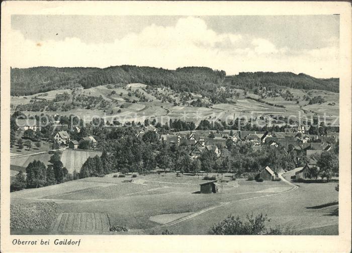 Oberrot Gaildorf Gesamtansicht