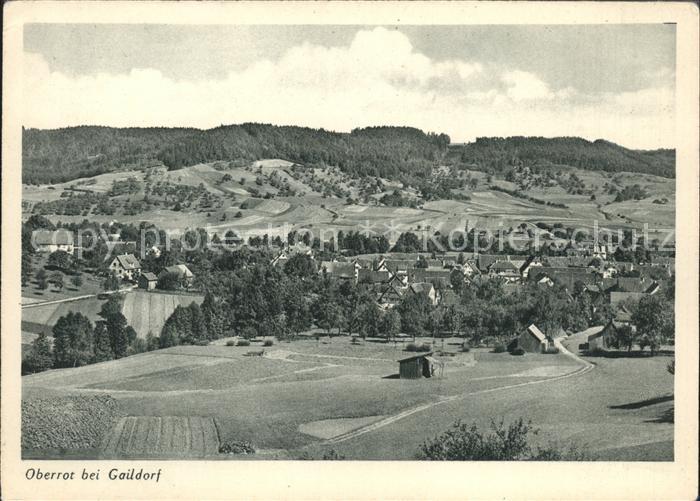 Oberrot Gaildorf Gesamtansicht