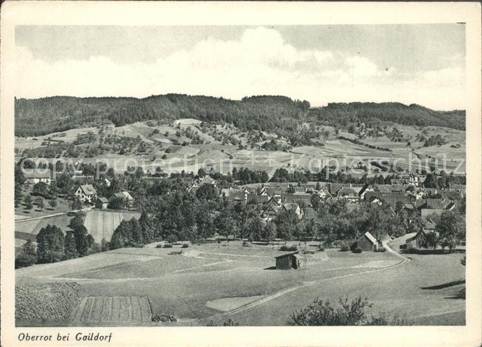 Oberrot Gaildorf Gesamtansicht