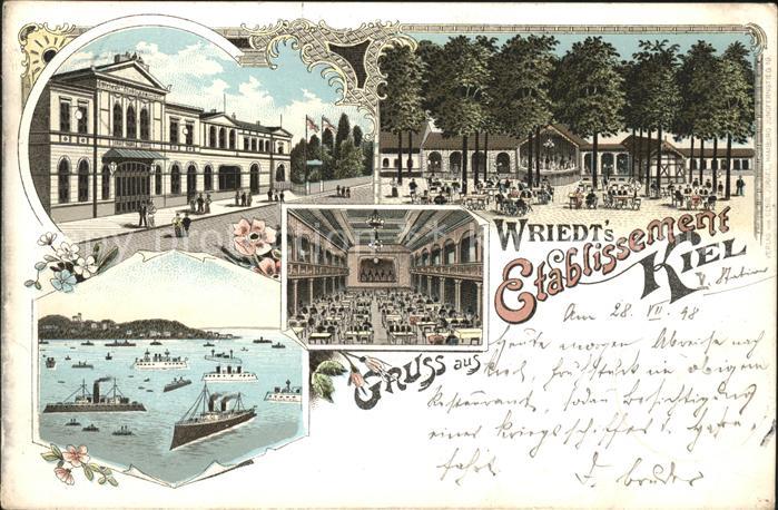 Kiel Wriedts Etablissement Jugendstil Garten