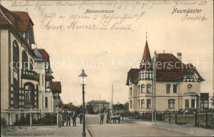 Neumuenster Schleswig-Holstein Marienstrasse