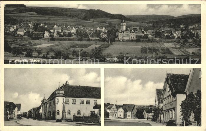 Unterschuepf Gesamtansicht Strassenpartie Warengesch