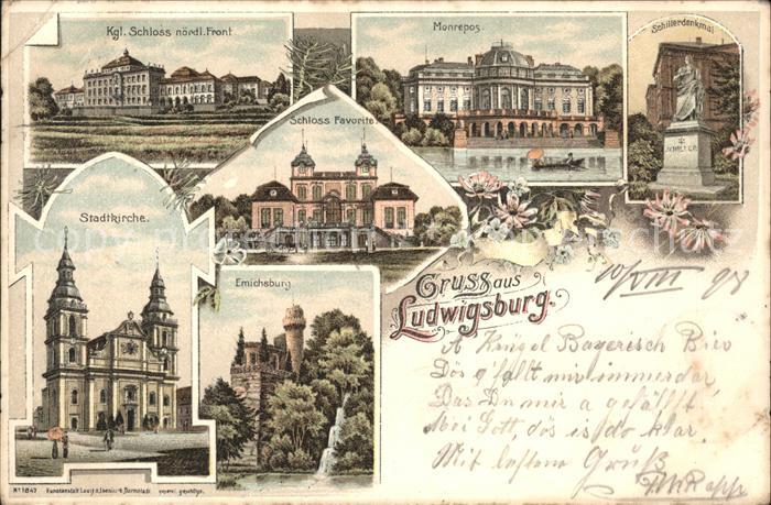 Ludwigsburg Königliches Schloss Villa Monrepos Schi