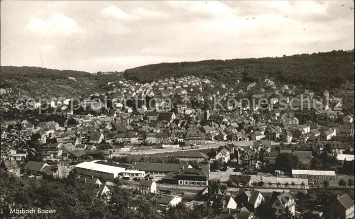 Mosbach Baden Fliegeraufnahme