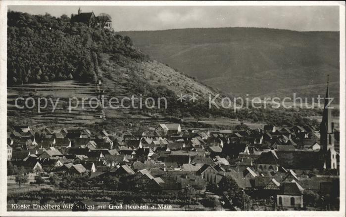 Grossheubach Panorama mit Kloster Engelberg