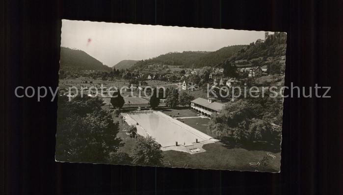 Bad Liebenzell Fliegeraufnahme Schwimmbad