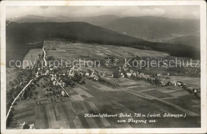 Dobel Schwarzwald Fliegeraufnahme
